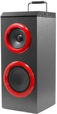 PSYC Sumvision Torre WX - Altavoz WiFi y Bluetooth para iPhone/iPad/Samsung Galaxy (con Radio, Radio Internet)