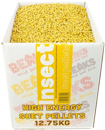 BEAKS wild bird food INSECT high energy suet feed pellets 12.75kg free P&P