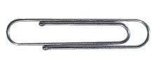 Alco NORICA Aktenklammern mit Kugelenden - 77 mm gewellt, verzinkt, 100 Stck
