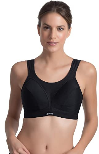 Shock Absorber Womens D+ Mx Hg Sports Bra Training Top Black 34D