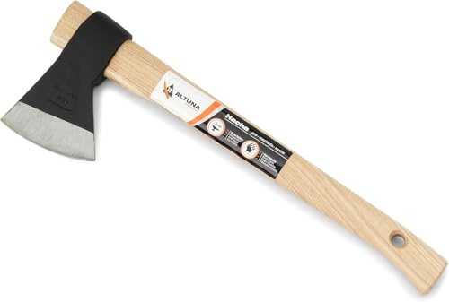 Altuna Hache Vizcaina - Modèle 8285 - en Acier forgé et Manche en Bois - Convient pour Un Usage intensif - Dimensions 45 x 17 x 3 cm - Poids 1050 g - Haute résistance et durabilité