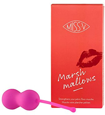 Liebeskugeln Beckenbodentraining für Frauen Marshmallows aus Silikon Miss V