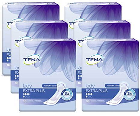Einlage TENA Lady Extra Plus, VE 6 x 16 Stück [Misc.]
