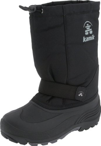 Kamik Rocket Kids Boots, Warm + Waterproof Insulated Snow Boots for Kids