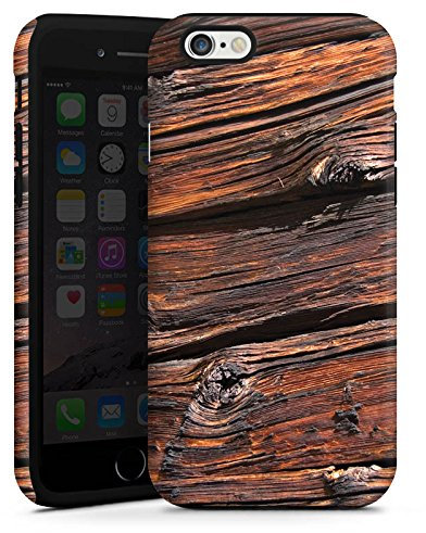 DeinDesign Coque Compatible avec Apple iPhone 6s Coque renforcée Coque Antichoc Aspect Bois Poutres en Bois Bois