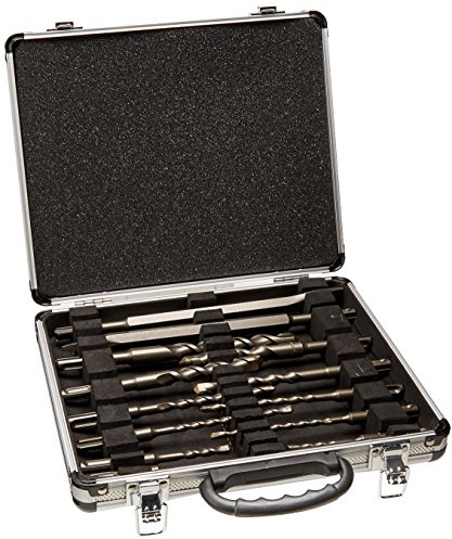 Makita D31734 SDS-Plus Drill and Chisel Set in Case, 13 Pieces