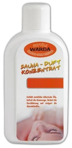 Warda Saunaaufguss Pfirsich 1 l Flasche - Ein Liter Konzentrat