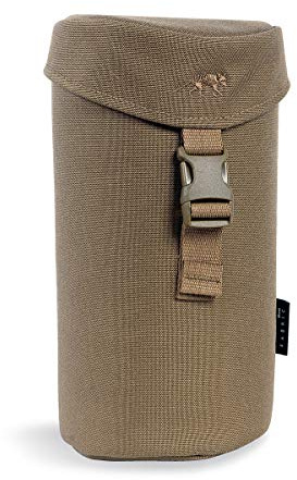 Tasmanian Tiger TT Bottle Holder 1 l isolerad, vadderad Molle-system dryckesflaskväska ryggsäck flaskhållare kompatibel med nalgene bred hals 1 l flaska och Tatonka Handle Mug