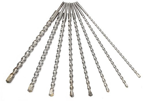EsportsMJJ 10-25mm SDS Plus Masonry Hammer Drill Bit 450mm Tungsten Carbide Tip Hammer Drill -20mm