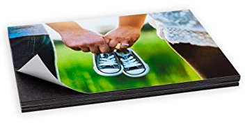 Smagnon Foto Magnet 10er Set in verschiedenen Größen | Kühlschrankmagnet | Magnetfoto | Magnetpinwand | Magnetische Bilderrahmen, Fotocollage | Klebemagnet, Fotopapier (Kleinbild (9 x 13 cm)