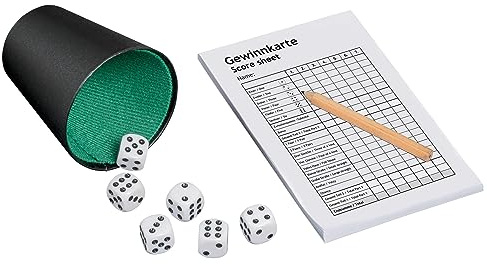 Philos 3317 Yatzi, Würfelspiel, 2-5 Spieler