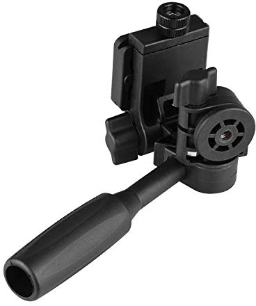 Andoer Rotula Tripode, Cabeza Fluidos Cabeza Hidráulica Tridimensional 360°, Rótula fluída para Fotografía y Vídeo,Trípode,Monopie,Deslizador,Cámara Réflex Digital,Videocámara