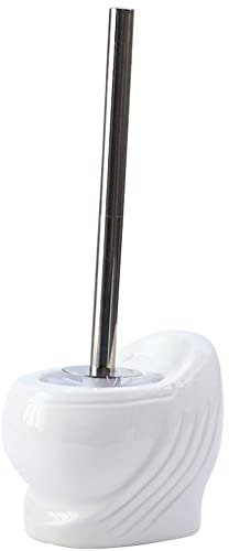 jinyi2016SHOP Toilettenbürste Toilettenbürstenhalter Haushalt WC Reinigungsbürsten Badezimmer Lange Griff Weiche Haar Reinigungsbürste Keramik Toilettenschüssel Pinsel Set Toilettenzubehör