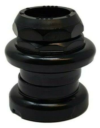 BIKE HEADSET FOR 1 1/8” (28.6mm) FORKS THREADED WITH STOP PLATE, SCOOTERS