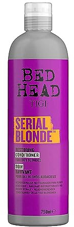 TIGI Bed Head Serial Blonde Après-shampoing réparateur 750 ml (flacon argenté)