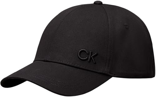 Calvin Klein Damen Cap Cotton Basecap, Schwarz (Ck Black), Einheitsgröße
