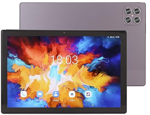 Haofy Tablet HD, Tablet Desktop, Batteria da 8800 mAh, 10,1 Pollici, 4G LTE 5G WiFi, Fotocamera da 8 MP 20 MP per Viaggi (Spina UE)