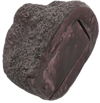 Toddmomy Kasten Schlüsselversteck Für Den Garten Fake-rock-schlüsselhalter Versteck Rock Für Schlüssel Verstecken Sie Einen Schlüssel Im Freien Harz Rock'n'roll Gefälschter Stein