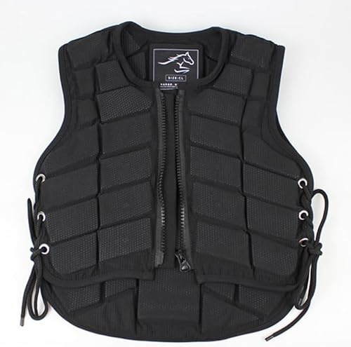 Luminexia Gilet Protettivo di Equitazione Regolabile Unisex Adulti,Equitazione Bambino Gilet,Equestre Gilet Equitazione,Gilet da Equitazione di Sicurezza,per Ragazzi Ragazze Bambini Uomo Donna
