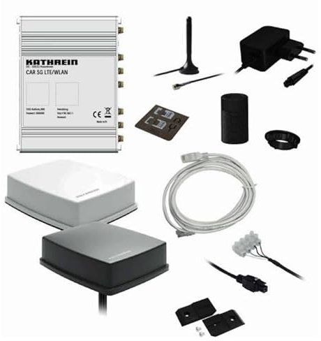 Kathrein CAR 5G LTE/WLAN – Router Set – ws weiß