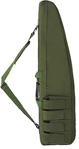 ANSNOW Taktischer Weicher Airsoftkoffer, Gewehrrucksack, Langer Weicher Gewehrkoffer, Outdoor-Karabiner, Gepolstertee, Schrotflinte, Airsoftkoffer Für Gewehre Mit Zielfernrohr, Gepolsterter Gewehrko
