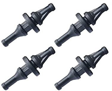 Huhudyy 50 piezas de componentes de ordenador para PC, ventilador, pasador de fijación, antiruido, vibración, tornillos de goma, antivibración, amortiguador