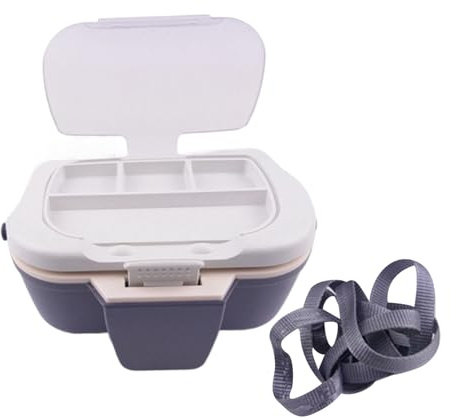 per esche da, porta e scatola per esche, organizer per accessori per conservazione del calore, zaino portatile da 18 cm, ideale per riporre attrezzatura e avventure di