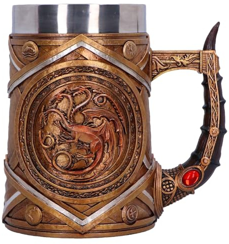 Nemesis Now House of The Dragon Targaryen Chope avec couronne et poignard