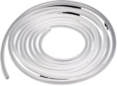 NFEKLFI Aquarium Schlauch Aquarium 1,0 m/3, m/5, m/10, m Sauerstoffpumpe Schlauch Luftblase Stein Fisch Tank Teich Pumpe Rohr 4 * 6,0mm Weiß(10M)