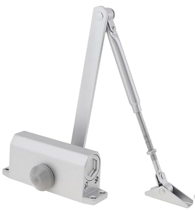 Chiudiporta automatico idraulico in lega di alluminio, grado residenziale | Hardware idraulico compatto for una chiusura automatica stabile(K)