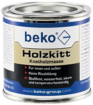 beko Holzkitt Knetholzmasse 110 g, eiche-dunkel 232 05