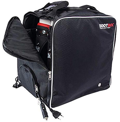 Bootdoc BD Heated SKIBOOT Bag, Farbe:125 SCHWARZ/ROT - -
