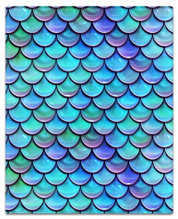 Coperta in Microfibra Morbida, Morbuy Super Flanella Viaggio Picnic Leggero Camera Biancheria da Letto Divano Ideale per Regalo Natale (150x100cm,Scala I)