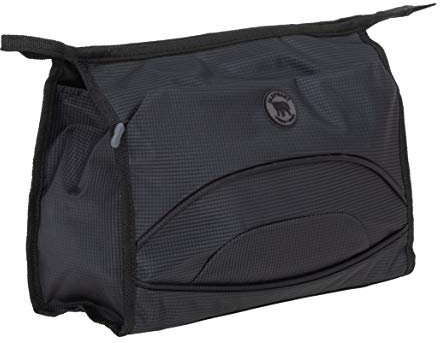 Kulturtasche Washbag groß Damen Herren Elephant Colors Kulturbeutel 4 L Large 1290 Auswahl (Black (Schwarz))