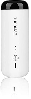 ThermaeStudio® electric air pump,High Power electric pump for paddling pool, rechargeable air pumps for inflatables,fashion design air bed pump (White)