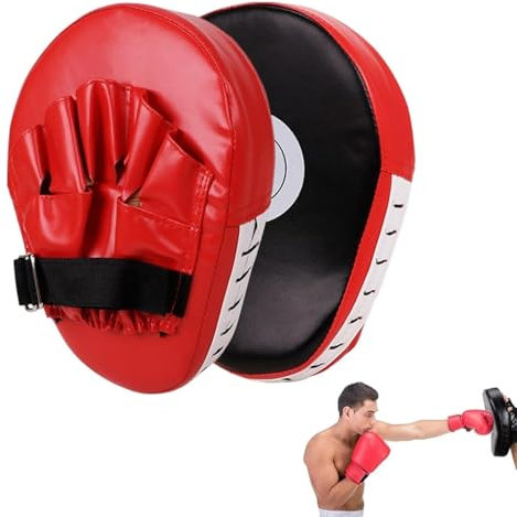 LATRAT 1 Paar Pratzen Trainer Pratzen Kickboxen Boxen Pratzen, Schlagpolster Boxpads Kickboxen Schlagkissen für Muay Thai Karate Taekwondo Martial Arts