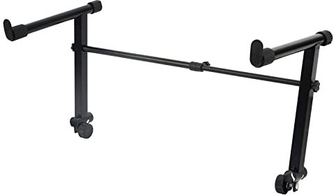 Miwayer Keyboard-Ständer, 2. Ebene, Add-On für eine Breite von 2,5 cm (1 ± 0,1 Zoll), Keyboard-Ständer-Verlängerungsadapter, verstellbare Breite (Keyboard-Ständer-Verlängerung)