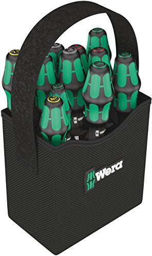 Wera Schraubendreher-Set, 11-teilig Schlitz, PHILLIPS®, POZIDRIV®, TORX®