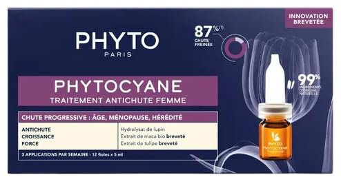 Producto para la caída del cabello de la marca PHYTO ideal para Unisex Adulto