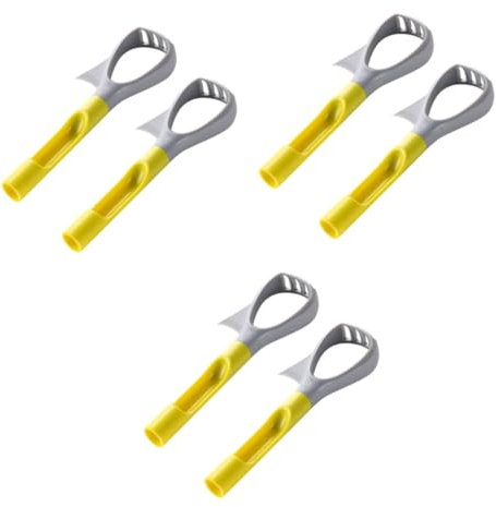 DECHOUS 6piezas Herramienta Multifuncional Para Cortar y Triturar Slicer Pitter y Pelador Para Corer Frutas Manzanas y Material