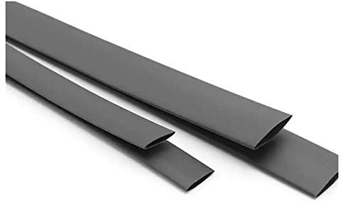 Kabelschlauch,Kabelschutzschlauch,Kabelschutz 5m schwarzer Wärmeschrumpfschlauch Draht Kabelhülse sortiert Wärmeschrumpfschlauch isoliert Ärmeln Drahtverbinderschutz (Color : 5M, Size : 100mm)