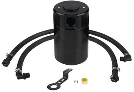 Shkalacar Serbatoio per Auto in Alluminio, Serbatoi Serbatoio separatore Olio in Lega di Alluminio Accessori per la Modifica dell'auto