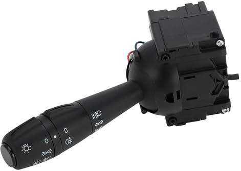 A ABSOPRO Interruptor Señal Giro Multifunción Para Dacia Logan Ii 12-18 1Pc | Para Dacia Sandero I, Sandero Ii, Lodgy, Dokker, Thalia, Negro, Plástico, Delantero, 15 Pines, Oe 8201167982