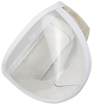 MERRYHAPY 4stücke Portable Cat Muzzle Transparente Katzenkopfmaske Für Sicheres Grooming Und Schutz Vor Bissen Für Katzen Und Kätzchen