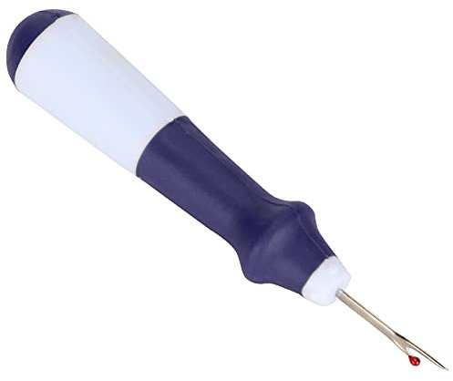 Nähen der Naht -Fleckenstahl Easy Faden OOL mit Omic -Griff für Stoffe und Knopflöcher (Dunkelblau)