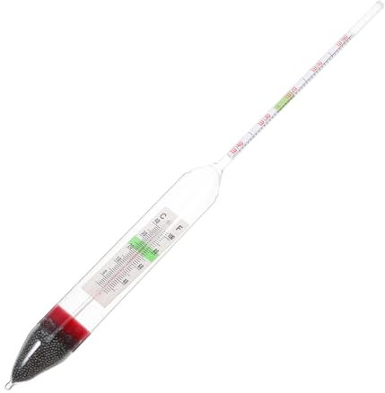 Kisangel Aquarium-Hydrometer -Hydrometer Salzgehaltsmesser Wassermesstester Für Aquarium Professionell Und