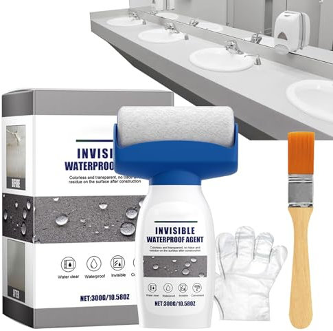 Agent Imperméabilisant Invisible | Spray Adhésif 300ml pour Béton,Solution de Réparation Polyvalente pour Béton, Bois, Métal et Toiture - Adhésion Intense, Séchage Rapide et Durabilité