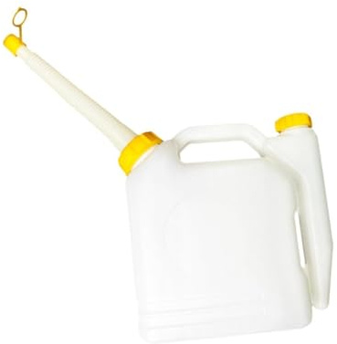 Baoblaze Oil Mixing Bottle Contrast Pot 2 Stroke Fuels Mix with Nozzle Portable Petrol Container for Brush Outdoor Power Tools, 5L