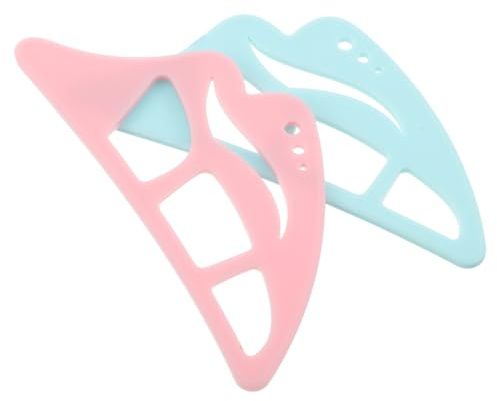 LOLIPPYY 2stücke Werkzeug für Katzenaugen-eyeliner Wiederverwendbare Eyeliner-schablonen aus Silikon Applikator für Augen-make-up Lidschatten-konturenhilfe Anleitung zum Zeichnen