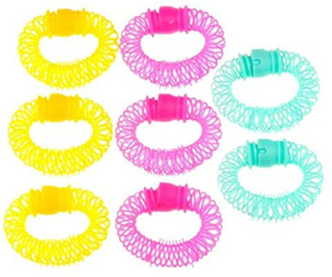 6 / 8Pcs Hair Magic Curler Rollers Spiral Curls Hair Styling Tools - S Fashion with nice